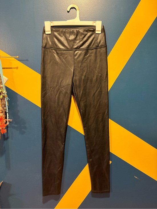 Bagatelle Collection Pants - Bagatelle Collection Black High Rise Faux Leather Ponte Pants NWOT